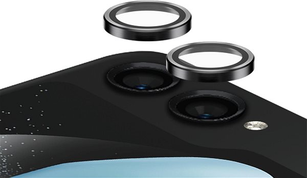 Objektiv-Schutzglas PanzerGlass HoOps Ringe Samsung Galaxy Z Flip5 - Schutzringe für die Kameralinse ...