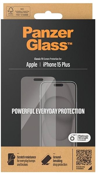 Ochranné sklo PanzerGlass Apple iPhone 15 Plus ...