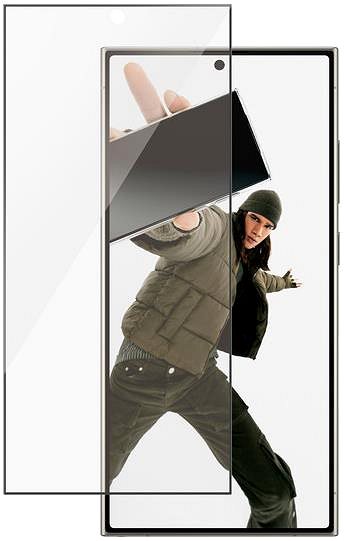 Ochranné sklo PanzerGlass Samsung Galaxy S24 Ultra s inštalačným rámčekom ...