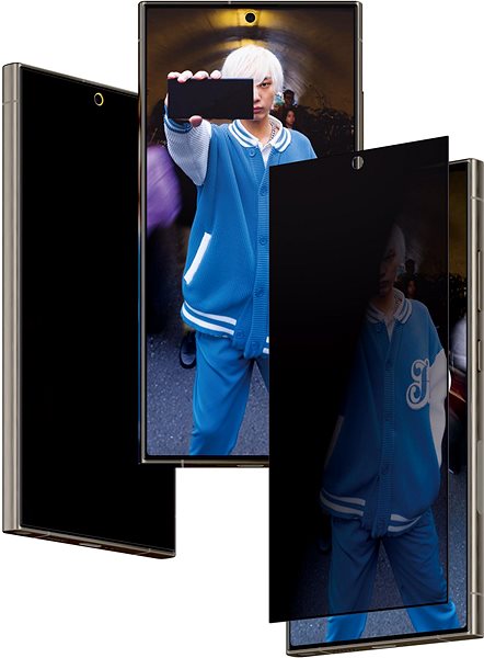 Ochranné sklo PanzerGlass Privacy Samsung Galaxy S24 Ultra s inštalačným rámčekom ...
