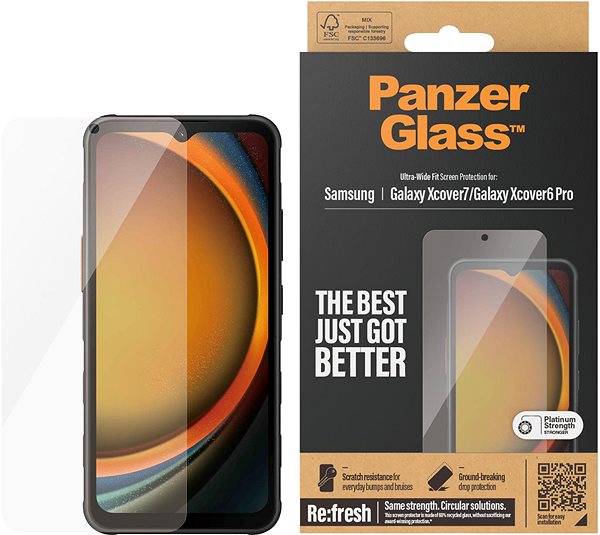 Ochranné sklo PanzerGlass Samsung Galaxy Xcover7/Xcover6 Pro ...