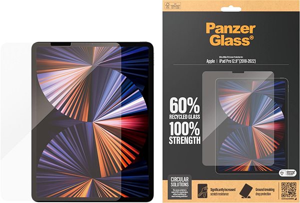 Schutzglas PanzerGlass Apple iPad Pro 12.9
