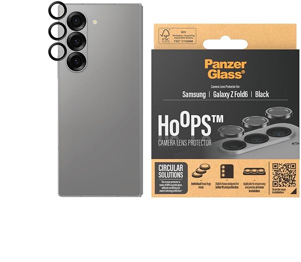 Glass Screen Protector PanzerGlass HoOps Samsung Galaxy Z Fold6 ...