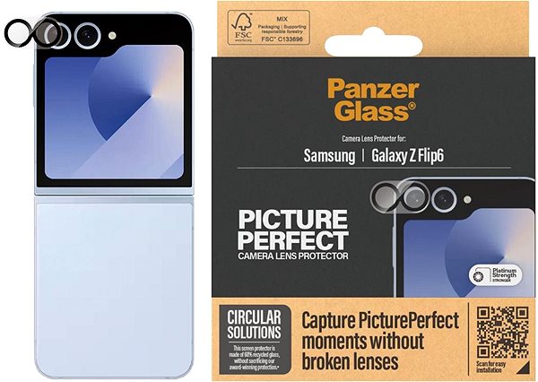 Glass Screen Protector PanzerGlass Camera Samsung Galaxy Z Flip6 ...