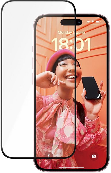 Glass Screen Protector PanzerGlass Ceramic Apple iPhone 15 with installation frame ...