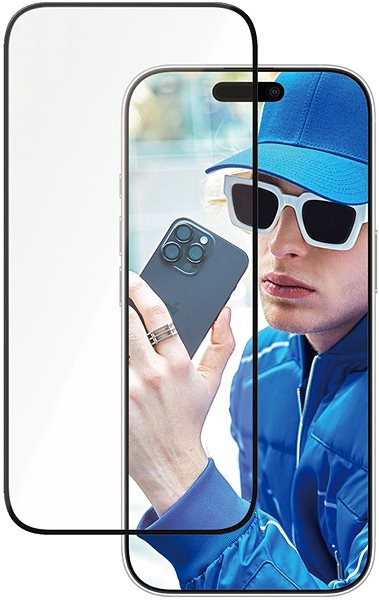 Glass Screen Protector PanzerGlass Ceramic Apple iPhone 16 Pro with installation frame ...
