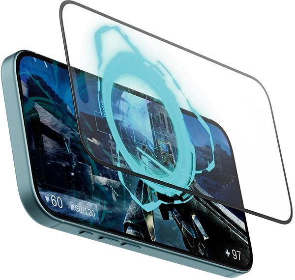 Glass Screen Protector PanzerGlass Gaming Apple iPhone 16/15 with installation frame ...