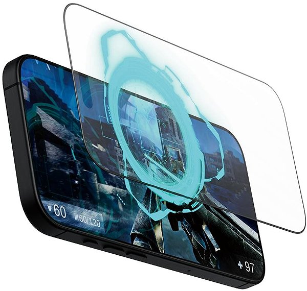 Glass Screen Protector PanzerGlass Gaming Apple iPhone 16 Pro with installation frame ...