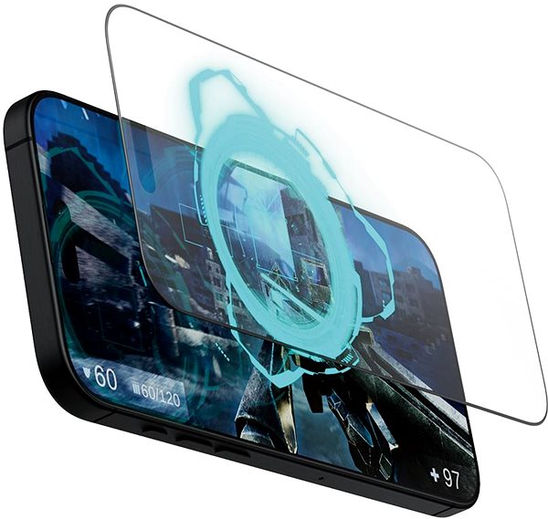 Glass Screen Protector PanzerGlass Gaming Apple iPhone 16 Pro Max with installation frame ...