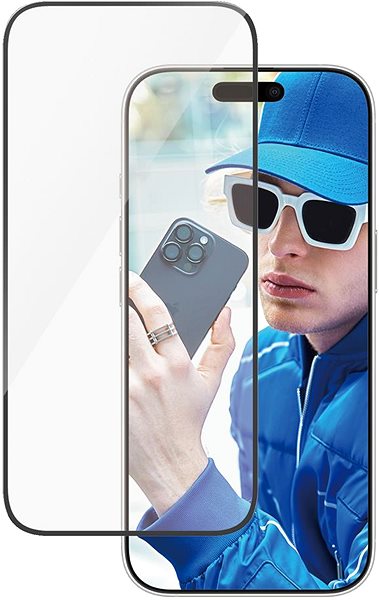 Glass Screen Protector PanzerGlass Apple iPhone 16 Pro with installation frame ...