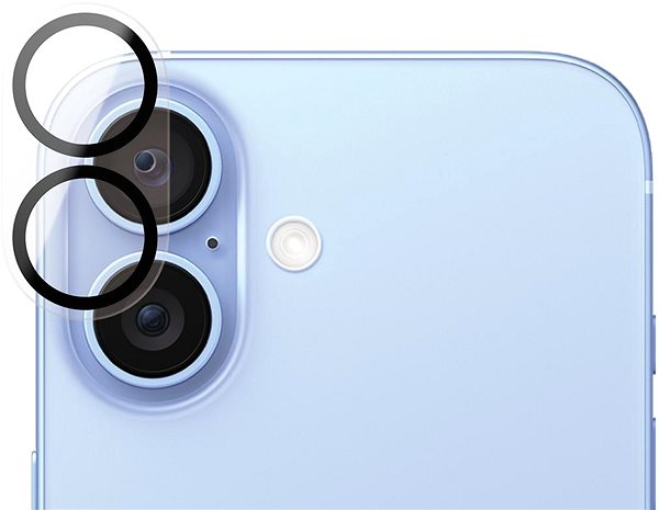 Glass Screen Protector PanzerGlass Camera Apple iPhone 16/16 Plus Picture Perfect ...