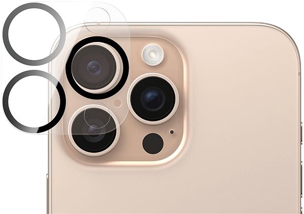 Glass Screen Protector PanzerGlass Camera Apple iPhone 16 Pro/16 Pro Max Picture Perfect ...