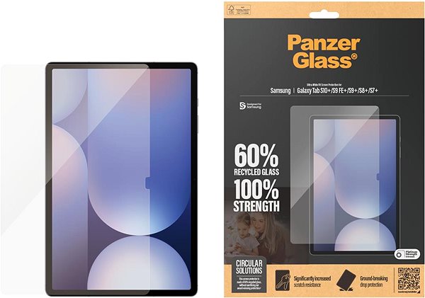 Glass Screen Protector PanzerGlass Samsung Galaxy Tab S10+/S9 FE+/S9+/S8+/S7+ ...