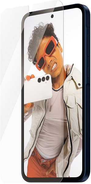 Glass Screen Protector PPanzerGlass SAFE Samsung Galaxy A36 5G with installation frame ...