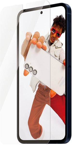 Glass Screen Protector PanzerGlass SAFE Samsung Galaxy A56 5G with installation frame ...