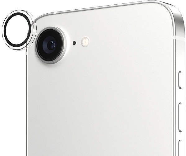 Glass Screen Protector PanzerGlass Hoops Apple iPhone 17e/16e clear protective ring for camera lens ...