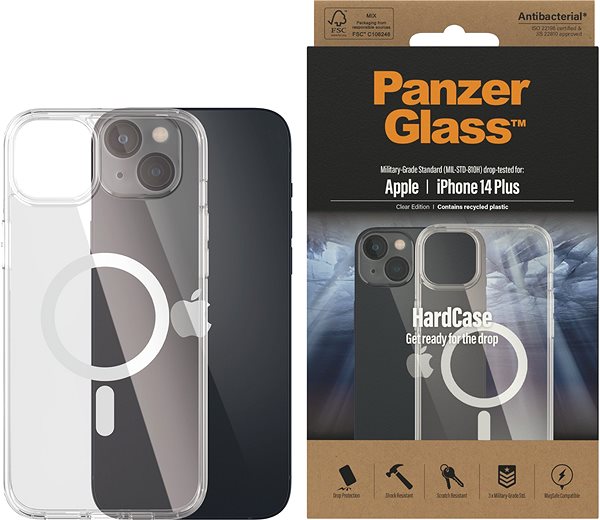 Handyhülle PanzerGlass HardCase Apple iPhone 2022 6.7