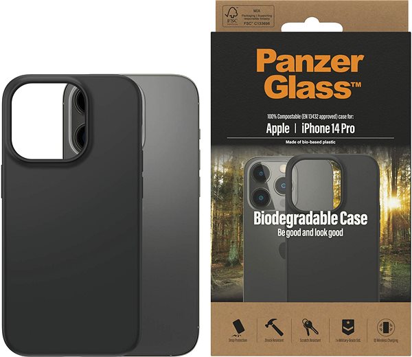 Handyhülle PanzerGlass Biologisch abbaubare Hülle Apple iPhone 2022 6.1