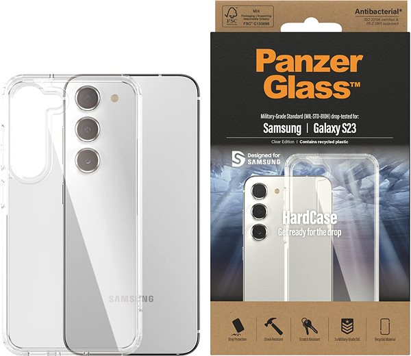 Telefon tok PanzerGlass HardCase Samsung Galaxy S23 ...