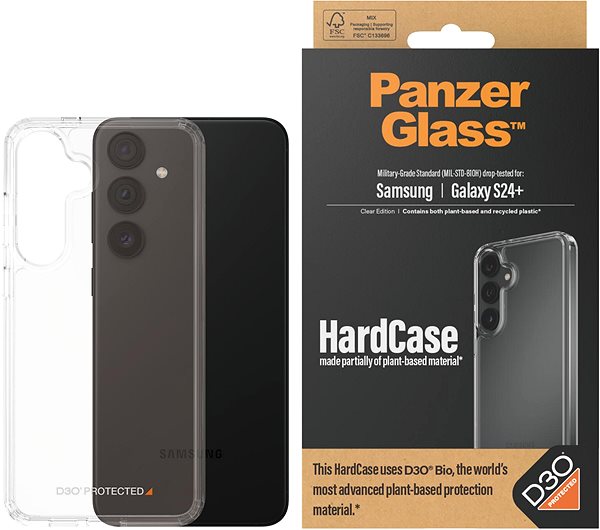 Telefon tok PanzerGlass Samsung Galaxy S24+ HardCase D30 tok ...