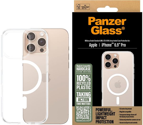 Kryt na mobil PanzerGlass Kryt Apple iPhone 16 Pro Max Hardcase MagSafe ...