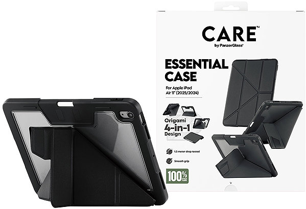 Tablet Case PanzerGlass CARE 4in1 cover Apple iPad Air 11 black ...