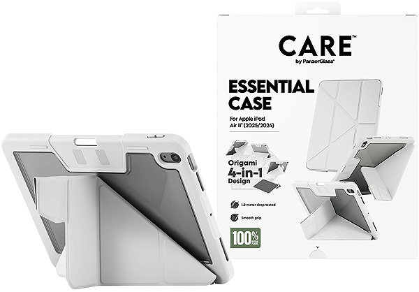 Tablet Case PanzerGlass CARE 4in1 cover Apple iPad Air 11 gray ...