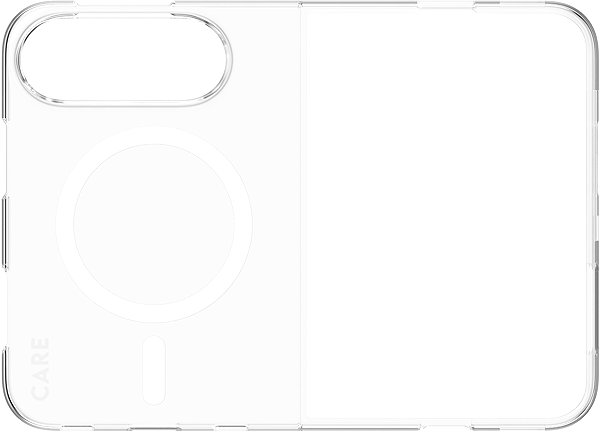 Handyhülle PanzerGlass CARE Hülle Apple iPhone Fold SLIM MagSafe transparent ...