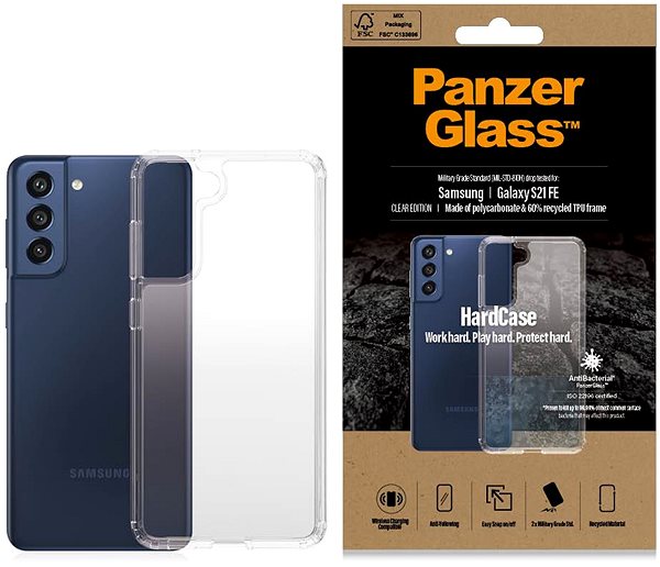 Telefon tok PanzerGlass HardCase Samsung Galaxy S21 FE tok ...