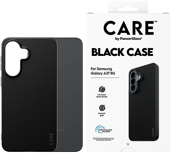 Handyhülle PanzerGlass CARE Handyhülle Samsung Galaxy A37 Black Case schwarz ...
