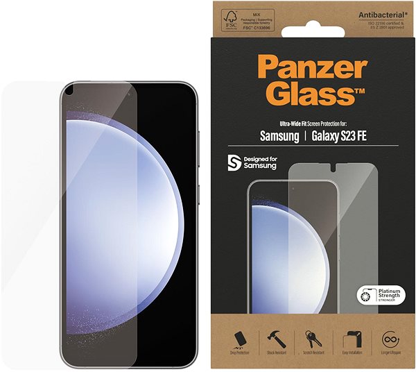 Üvegfólia PanzerGlass Samsung Galaxy S23 FE üvegfólia ...