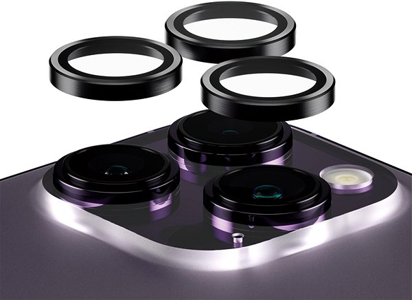 Kamera védő fólia PanzerGlass HoOps Apple iPhone 14 Pro / 14 Pro Max kamera védő fólia ...
