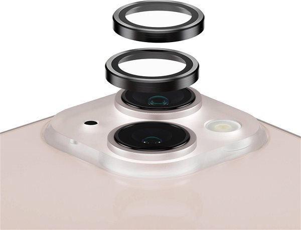 Objektiv-Schutzglas PanzerGlass HoOps Apple iPhone 13 mini/13 - Schutzringe für die Kameralinsen ...
