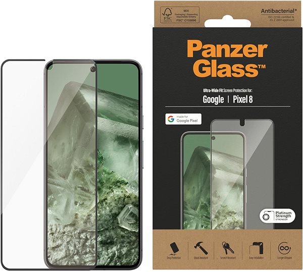 Üvegfólia PanzerGlass Google Pixel 8 üvegfólia ...