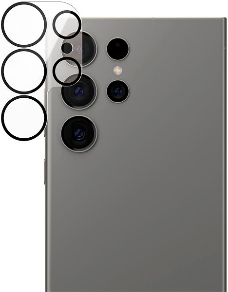Objektiv-Schutzglas PanzerGlass Camera Protector Samsung Galaxy S24 Ultra ...
