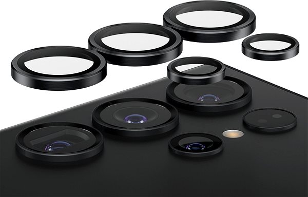 Objektiv-Schutzglas PanzerGlass HoOps Samsung Galaxy S24 Ultra (Schutz der Kameralinse) ...
