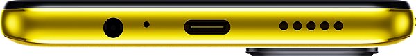 Handy POCO M4 Pro 5G 64 GB - gelb Anschlussmöglichkeiten (Ports)