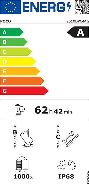 Mobile Phone POCO F8 Pro Energy label