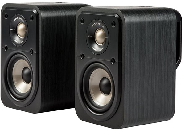 Speakers Polk Audio Signature S10e, Black (Pair) Lateral view