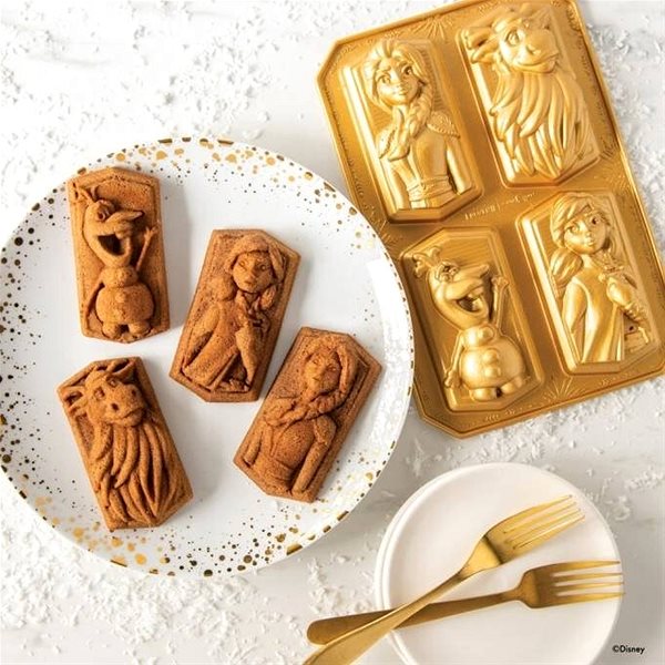 Baking Mould NW Frozen Baking Mould, 4 Characters ...