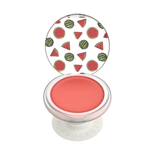 Handyhalterung PopSockets Gen.2 PopLips - Watermellionaire - Mit Lippenbalsam Wassermelone Mermale/Technologie
