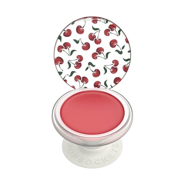 Handyhalterung PopSockets Gen.2 PopLips - Sweet Cherry - Mit Lippenbalsam Kirsche Mermale/Technologie