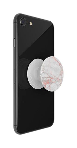 Phone Holder PopSockets PopGrip Gen.2, Rose Gold Lutz Marble Features/technology