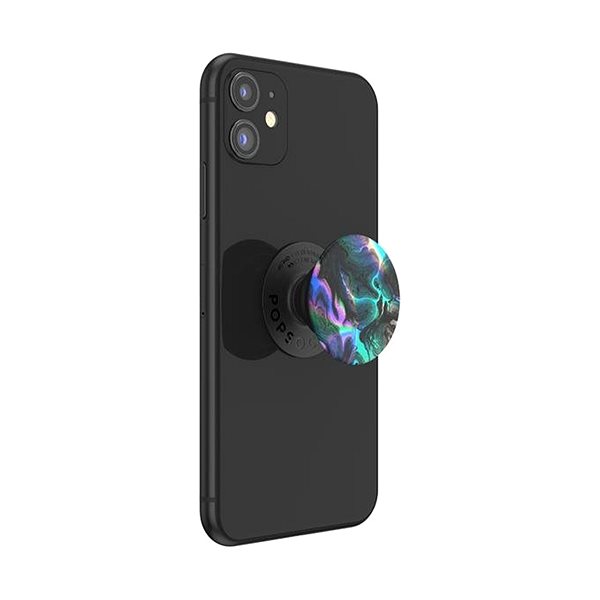 Phone Holder PopSockets PopGrip Gen.2, Oil Agate, Rainbow Agate Features/technology