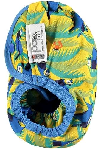 Diaper Pop-in Growing Diaper AIO Popper bamboo Parrot .