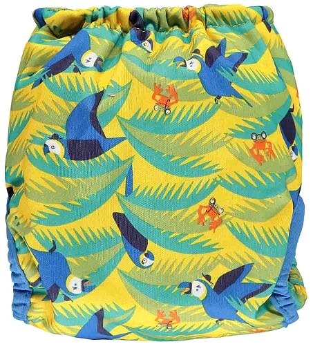 Diaper Pop-in Growing Diaper AIO Popper bamboo Parrot .