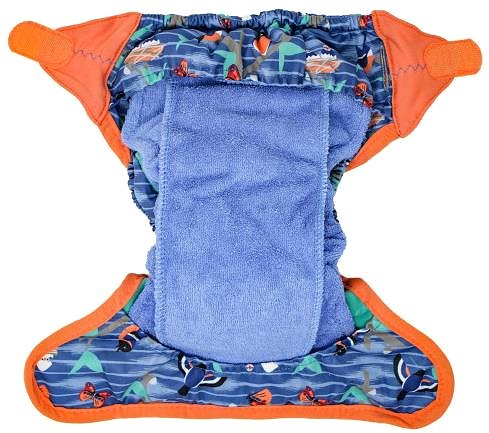 Pop-in Diaper Pop-in Diaper AIO bamboo Twilight Garden .