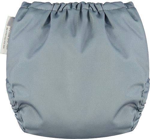 Pop-in Growing diaper AIO bamboo Slate diaper.