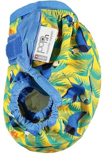 Pop-in Diaper Panties Parrot Top - Velcro .