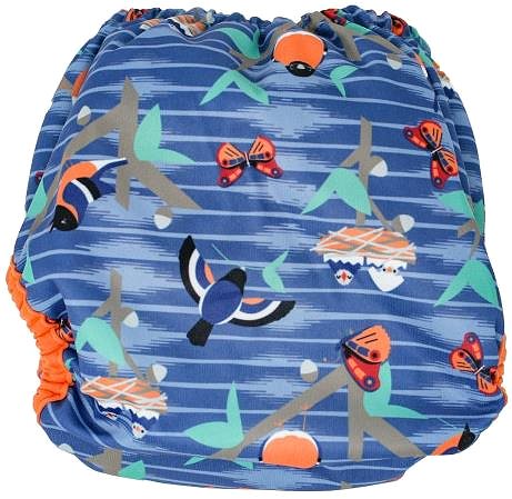 Pop-in Diaper Top Twilight Garden - Velcro .